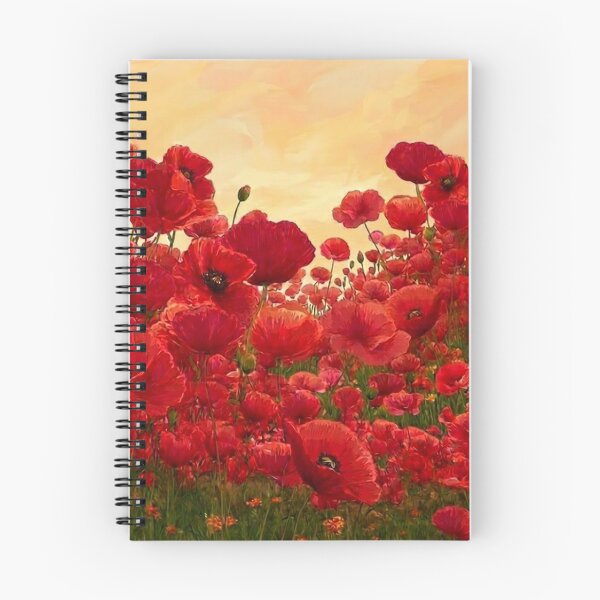 Item preview, Poppy Field designed and sold by bubblyrainbow.
