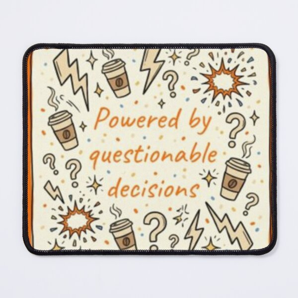 Item preview, Questionable Decisions designed and sold by Makitiadesigns.