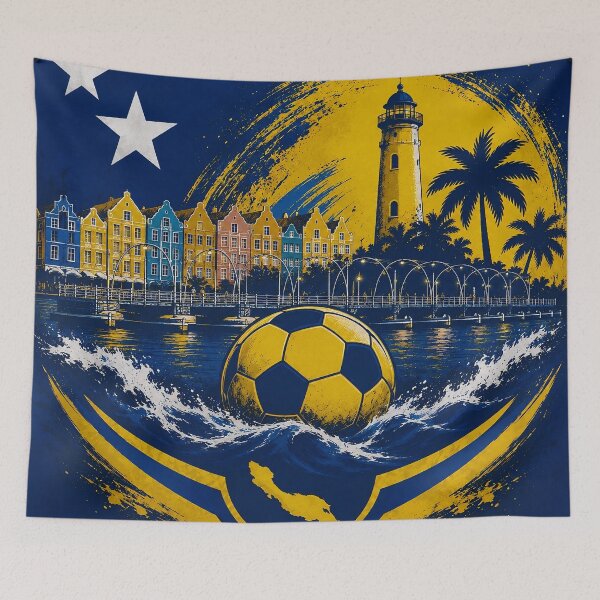 Item preview, Curacao football designed and sold by internlvisions.