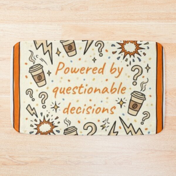 Item preview, Questionable Decisions designed and sold by Makitiadesigns.