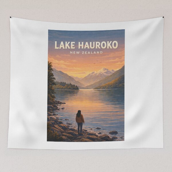 Item preview, Lake Hauroko Fiordland Wilderness Southland New Zealand View designed and sold by Aryabek.