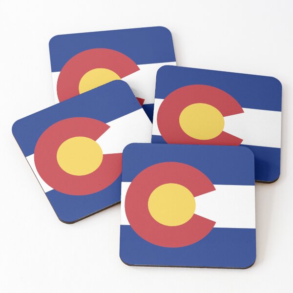 Item preview, Colorado Flag - At Sign designed and sold by FlagFontCO.