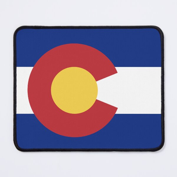 Item preview, Colorado Flag - At Sign designed and sold by FlagFontCO.
