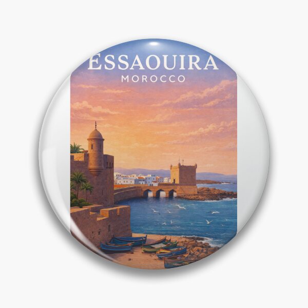 Item preview, Essaouira Medina Atlantic Coast Morocco Seaside Fortress View designed and sold by Aryabek.