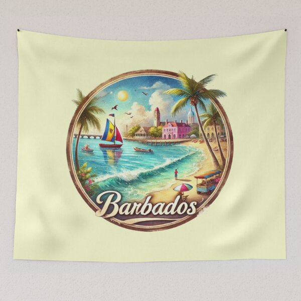 Item preview, Barbados Caribbean St Peter Bridgetown Lesser Antilles Salter Designs designed and sold by SalterDesigns.