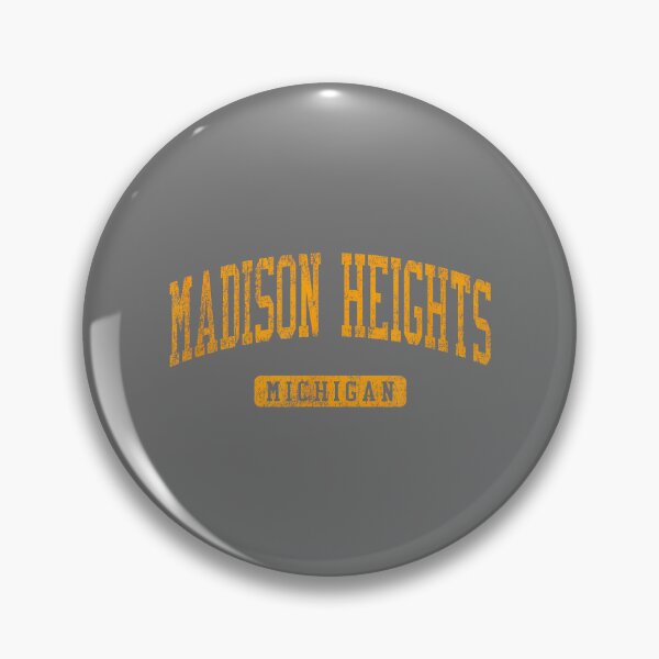 Item preview, Madison Heights MI Vintage Athletic Sports Design JG3 designed and sold by KristineLi.