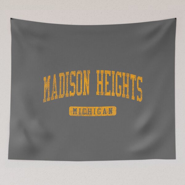 Item preview, Madison Heights MI Vintage Athletic Sports Design JG3 designed and sold by KristineLi.