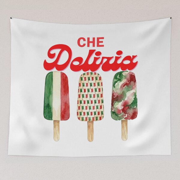 Item preview, Che Delizia Italian Flag Popsicle Tricolore Gelato Pop Summer  designed and sold by VibranPalette.