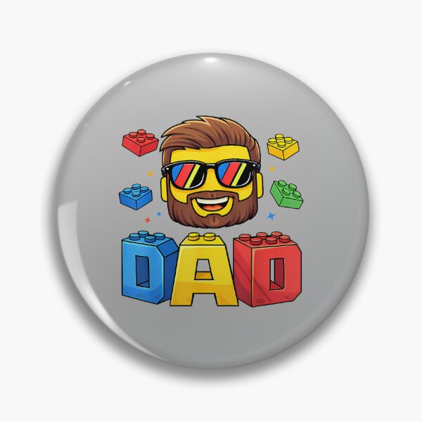 Item preview, Family Dad Master Builder Building Bricks Blocks Fathers Day_4 designed and sold by ArleneRowe.