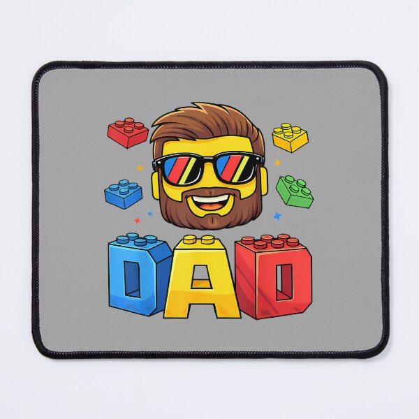 Item preview, Family Dad Master Builder Building Bricks Blocks Fathers Day_4 designed and sold by ArleneRowe.