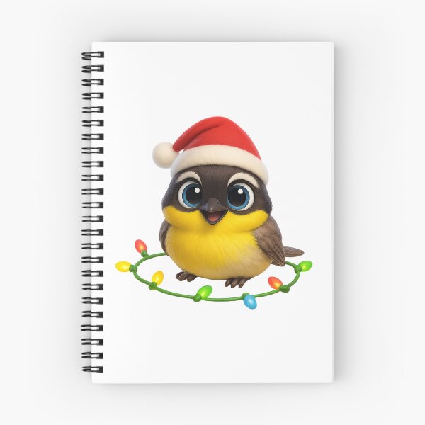 Item preview, Christmas Common Yellowthroat Warbler designed and sold by Sillytoe.