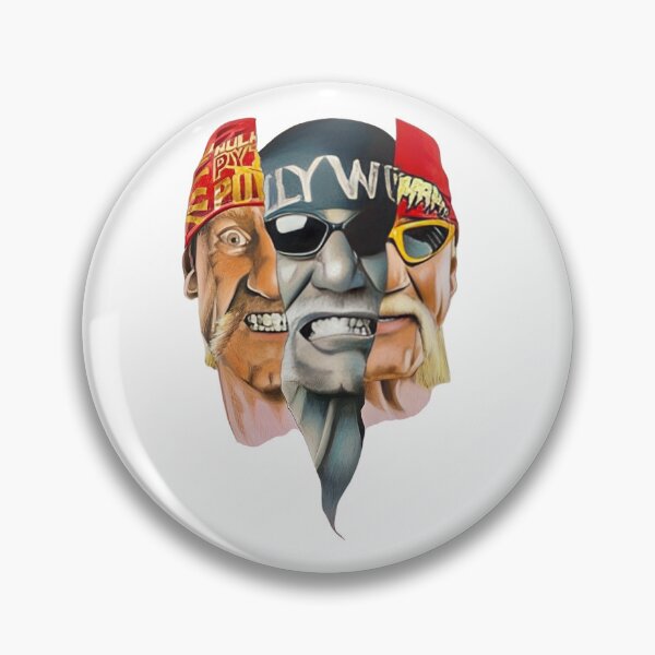 Item preview, Hulk Hogan Evolution Mashup Retro Wrestling Icon designed and sold by MillieRhodes.