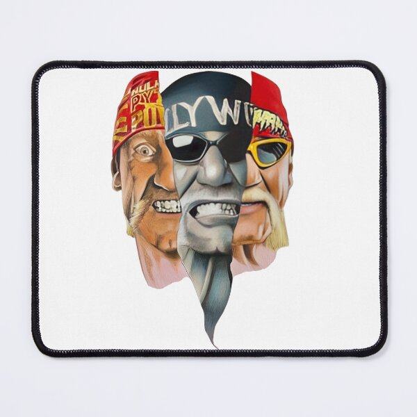 Item preview, Hulk Hogan Evolution Mashup Retro Wrestling Icon designed and sold by MillieRhodes.