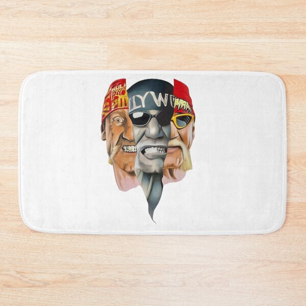Item preview, Hulk Hogan Evolution Mashup Retro Wrestling Icon designed and sold by MillieRhodes.