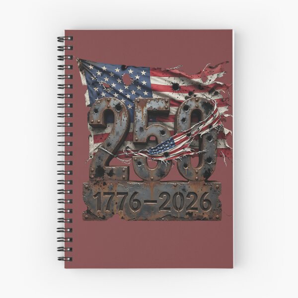 Item preview, Rusted Iron 250 Milestone American Flag 1776 2026 designed and sold by IronDissident.