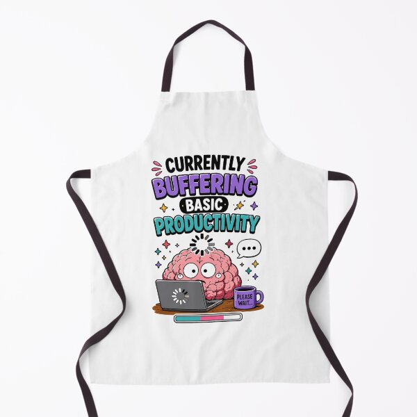 Item preview, Currently Buffering Basic Productivity Funny Burnout Humor designed and sold by Gift Phrase Studio.