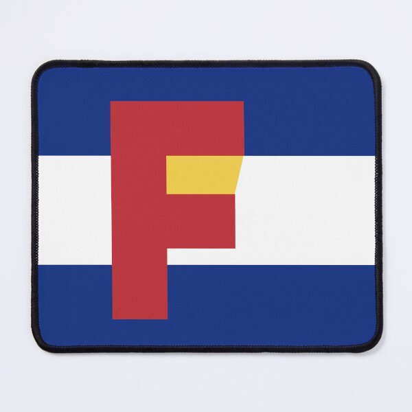 Item preview, Colorado Flag - Letter F designed and sold by FlagFontCO.