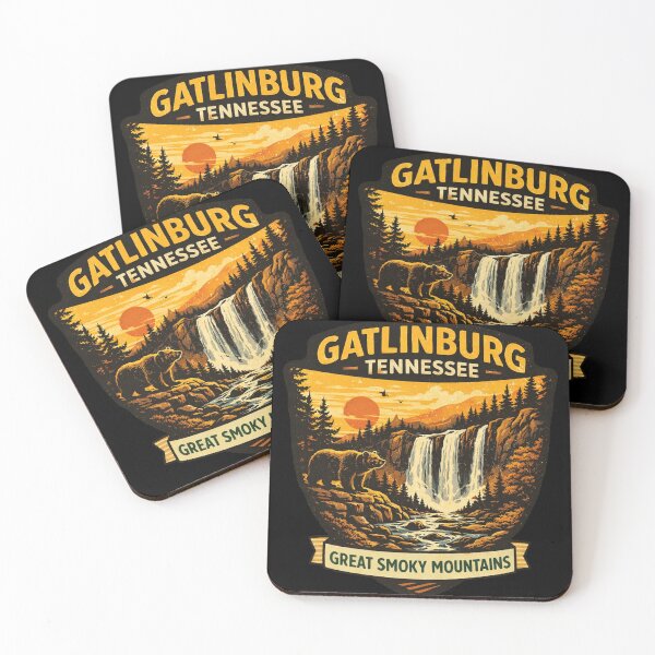Item preview, Gatlinburg Tennessee Travel Art Emblem designed and sold by vectcd.