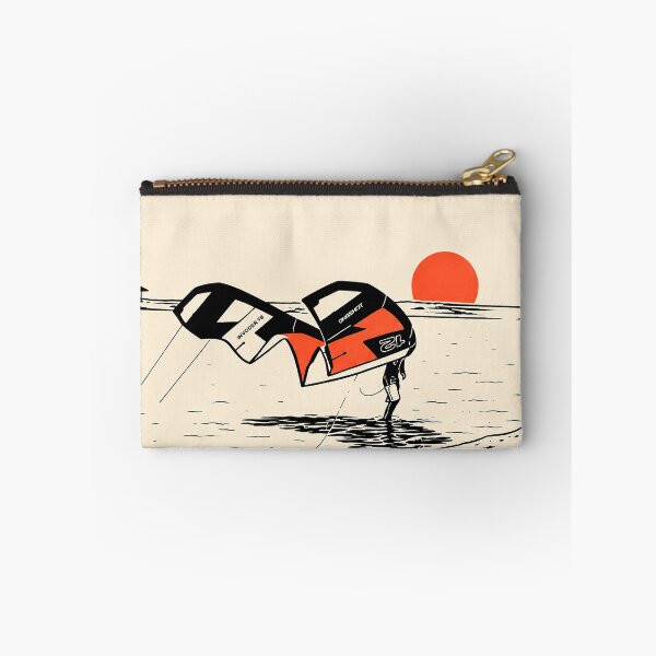 Item preview, Minimal Kite Rider Illustration – Beige Kitesurf Aesthetic Design designed and sold by Islabonita..