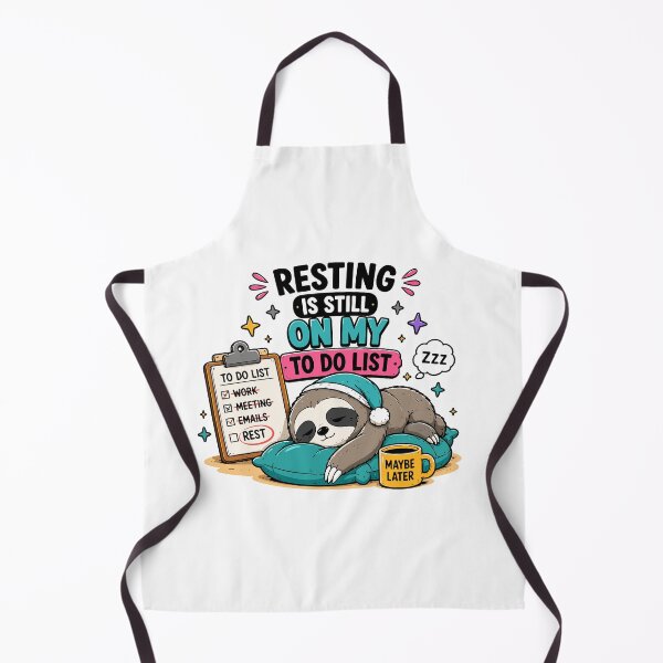 Item preview, Resting Is Still On My To Do List Funny Burnout Quote designed and sold by Gift Phrase Studio.