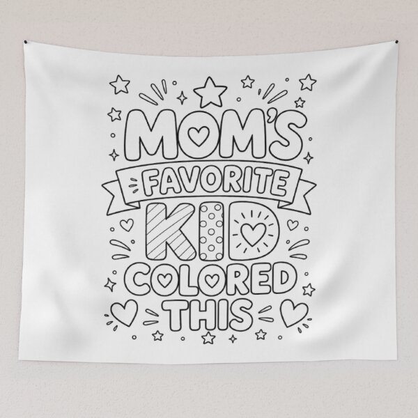 Item preview, Mom's Favorite Kid Colored This designed and sold by absalyssa.