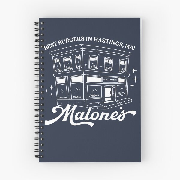 Item preview, Malone's Bar Off Campus Briar U Hockey Romance - Best Burgers Hastings MA designed and sold by Achkalona.