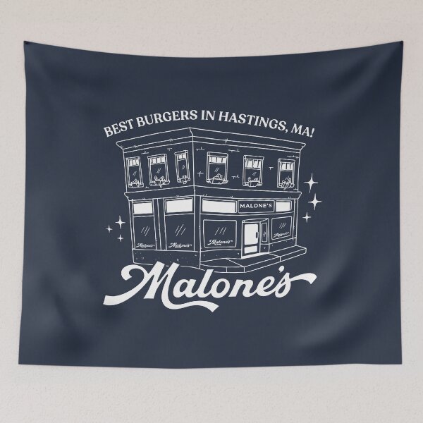 Item preview, Malone's Bar Off Campus Briar U Hockey Romance - Best Burgers Hastings MA designed and sold by Achkalona.