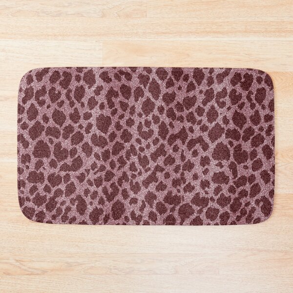 Item preview, Burgundy Leopard Hand Drawn Animal Print  designed and sold by SweetLilith.