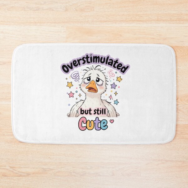 Item preview, Overstimulated But Still Cute Goose Cartoon designed and sold by SeoulInkSoul.