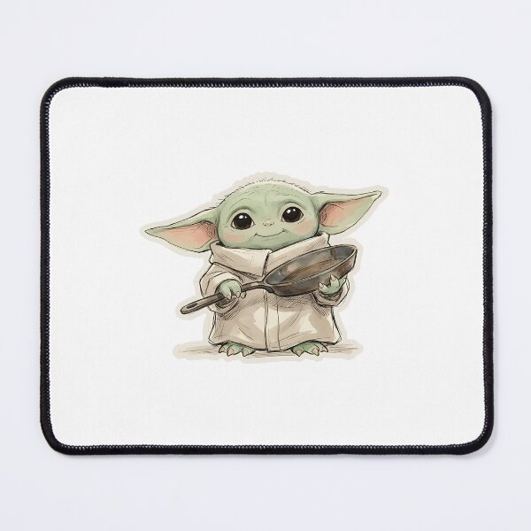 Item preview, BABY YODA VINTAGE PAN designed and sold by LIS AND MELIVERSO.