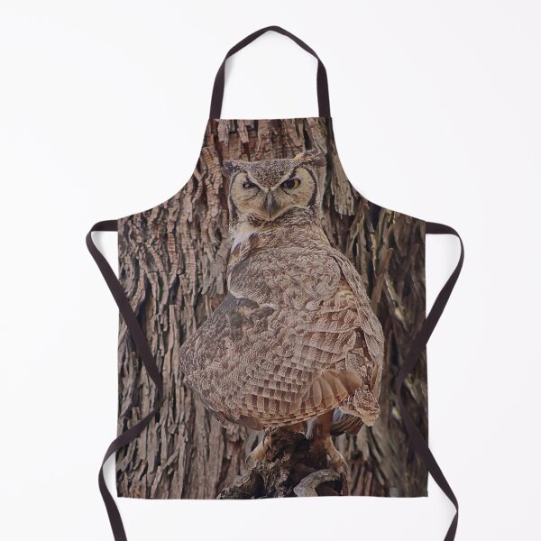 Item preview, Great Horned Owl Head Turned designed and sold by simonjayphotos.