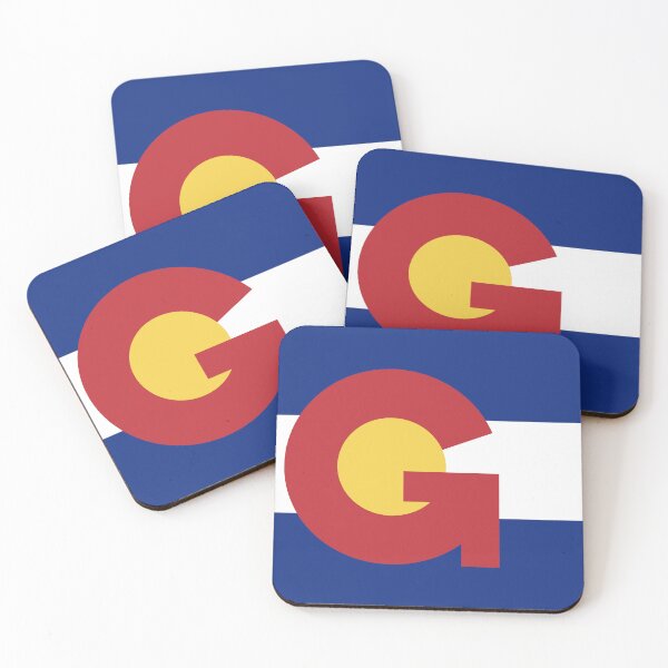 Item preview, Colorado Flag - Letter G designed and sold by FlagFontCO.