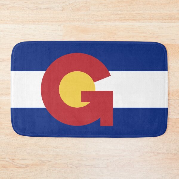 Item preview, Colorado Flag - Letter G designed and sold by FlagFontCO.