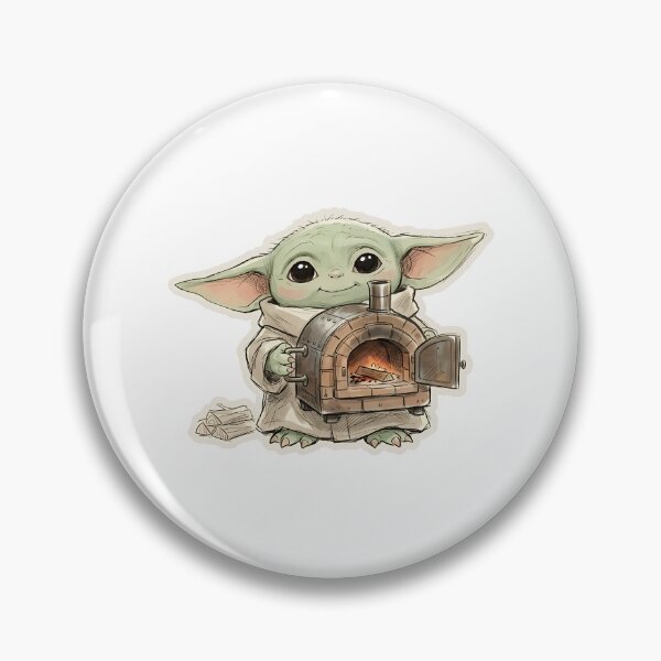 Item preview, BABY YODA WOOD FIRE OVEN designed and sold by LIS AND MELIVERSO.