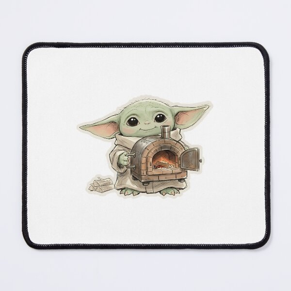 Item preview, BABY YODA WOOD FIRE OVEN designed and sold by LIS AND MELIVERSO.