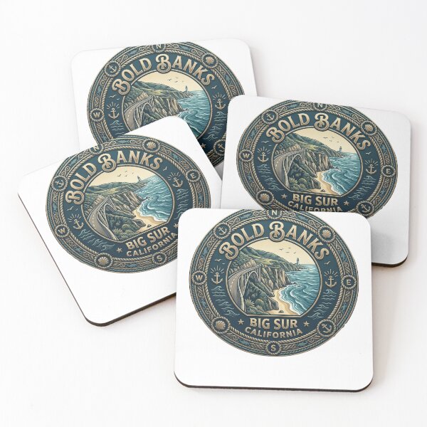 Item preview, BOLD BANKS Big Sur California designed and sold by Birdie and Flynn.