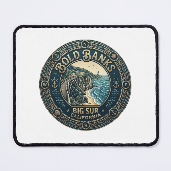 Item preview, BOLD BANKS Big Sur California designed and sold by Birdie and Flynn.