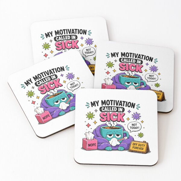 Item preview, My Motivation Called In Sick Funny Burnout Humor designed and sold by Gift Phrase Studio.