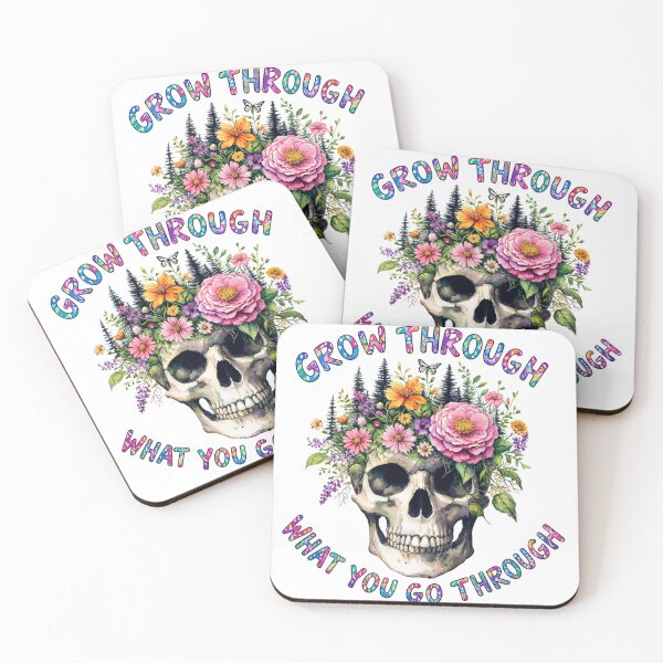 Item preview, Grow Through What You Go Throigh White Lettering designed and sold by vectcd.