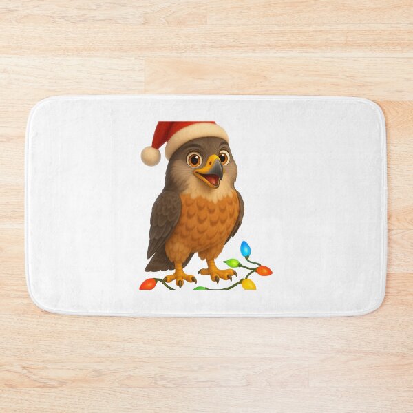 Item preview, Christmas Cooper’s Hawk designed and sold by Sillytoe.