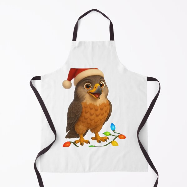 Item preview, Christmas Cooper’s Hawk designed and sold by Sillytoe.
