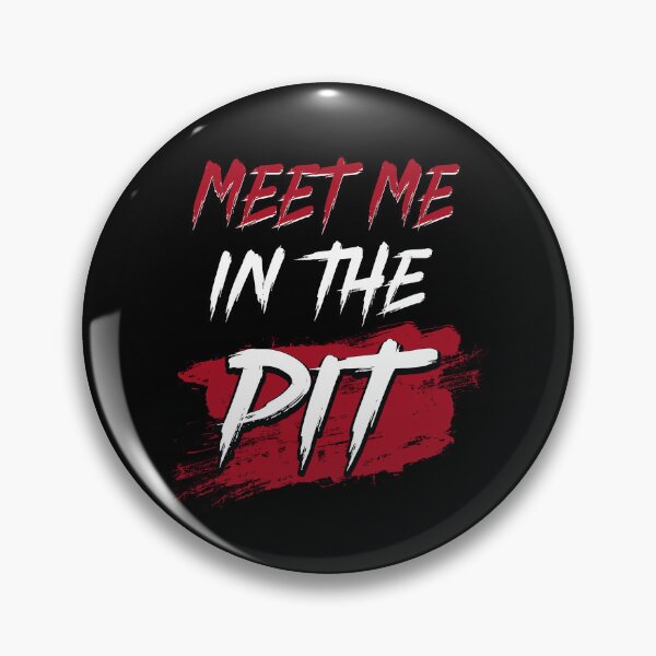 Item preview, Meet Me In The Pit: Regalo ideal para amantes de la música y el concierto de heavy metal designed and sold by Say It With Ink.