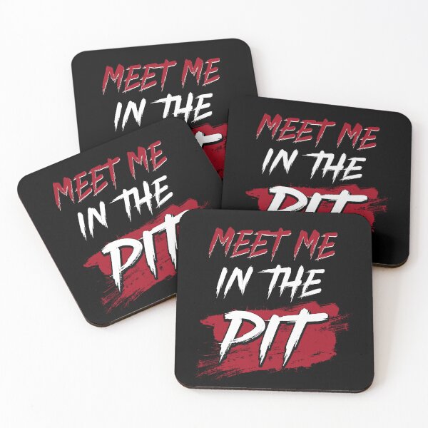 Item preview, Meet Me In The Pit Heavy Metal Concert Gift for Music Lovers designed and sold by Say It With Ink.