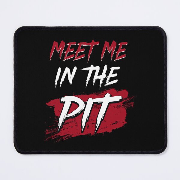 Item preview, Meet Me In The Pit Heavy Metal Concert Gift for Music Lovers designed and sold by Say It With Ink.