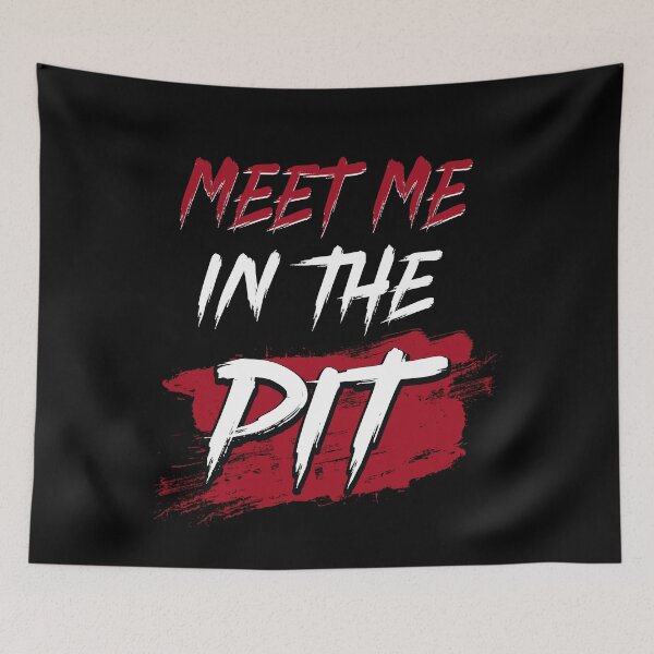 Item preview, Meet Me In The Pit Heavy Metal Concert Gift for Music Lovers designed and sold by Say It With Ink.