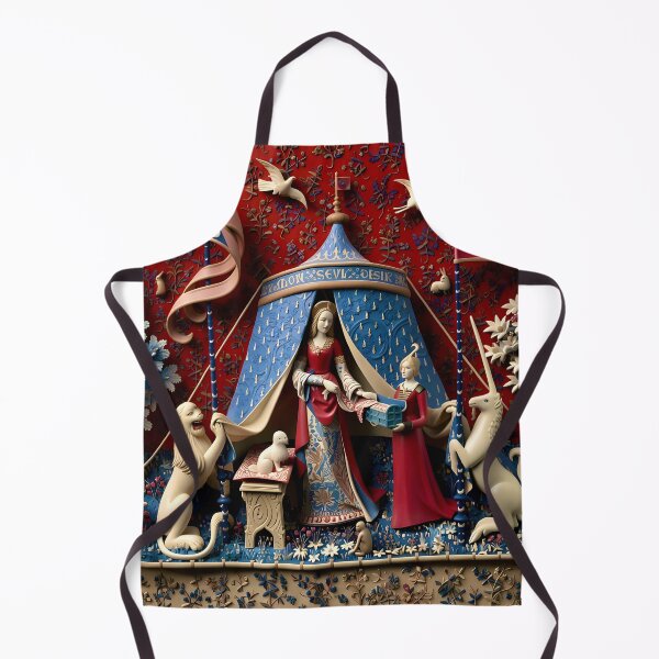 Item preview, The Lady and the Unicorn designed and sold by Vicky Brago-Mitchell®.