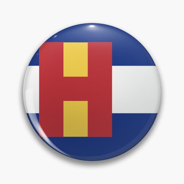 Item preview, Colorado Flag - Letter H designed and sold by FlagFontCO.
