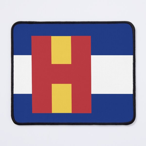 Item preview, Colorado Flag - Letter H designed and sold by FlagFontCO.