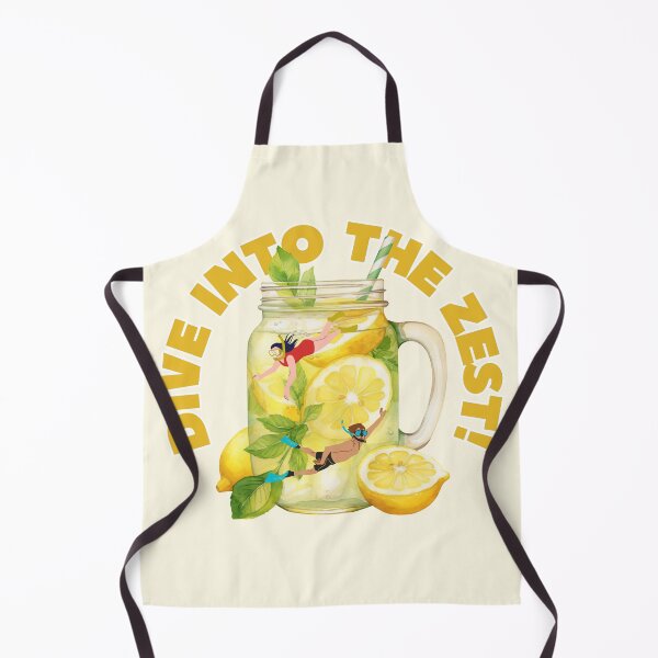 Item preview, Dive Into the Zest Funny Lemonade Scuba Diver Graphic designed and sold by SilverSeaBKK.