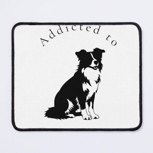 Item preview, Addicted to Border Collies Watercolor Print — Dog Lover Wall Art designed and sold by MoodsOfMine.